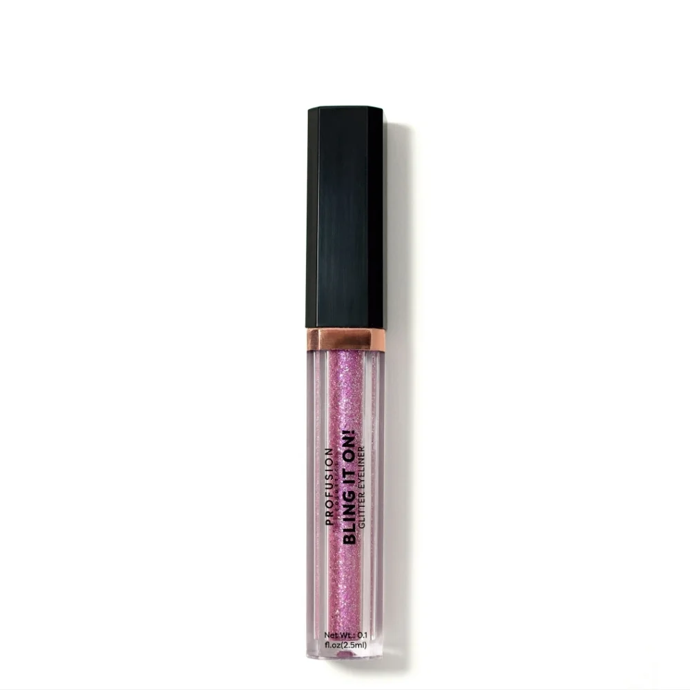 4 x Profusion Bling It On Liquid Glitter Eyeliner, Noble Amethyst